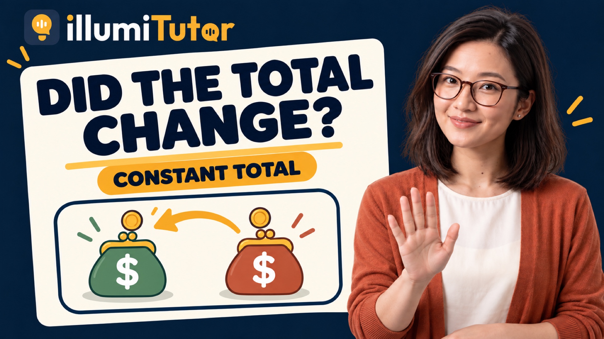 IllumiTutor video lesson thumbnail for The Constant-Total Method