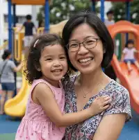 Parent using IllumiTutor